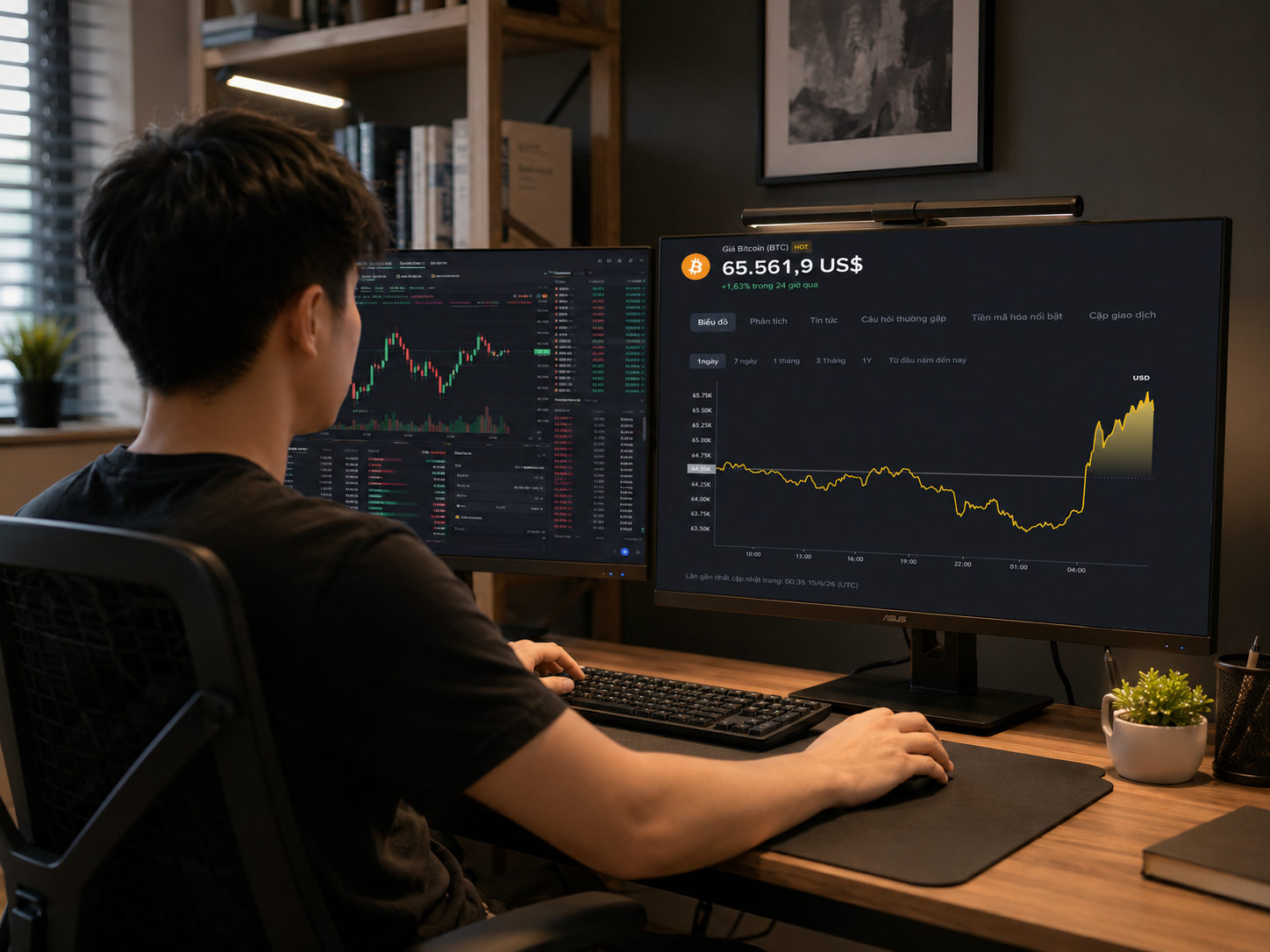 Giá Bitcoin hôm nay 15/6: Áp sát 66.000 USD, Standard Chartered nói BTC có thể đã tạo đáy