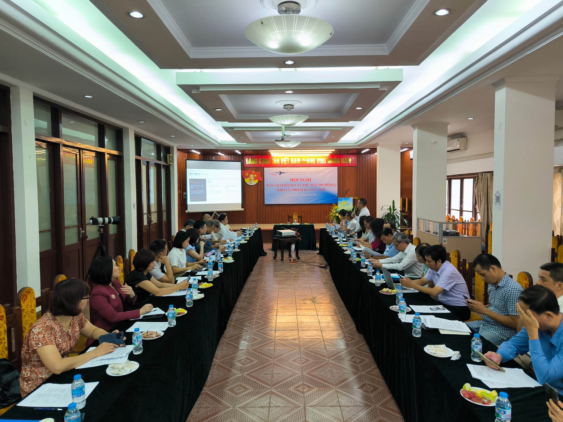 VASTI tăng tốc triển khai Nghị quyết 57, chuẩn bị tổ chức Hội thảo quốc gia về 40 năm đổi mới kinh tế Việt Nam
