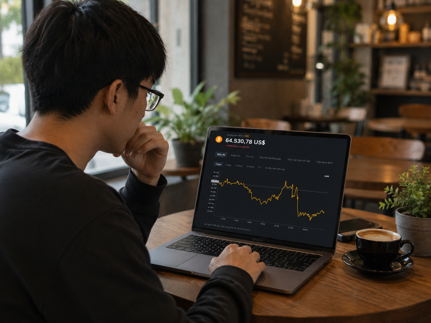 Giá Bitcoin hôm nay 18/6: Hụt hơi dưới 65.000 USD, Fed giữ nguyên lãi suất 