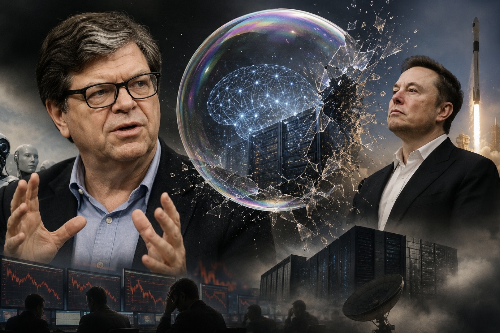 ‘Cha đẻ AI’ gọi xAI của Elon Musk là thất bại, cảnh báo nguy cơ bong bóng AI vỡ lớn