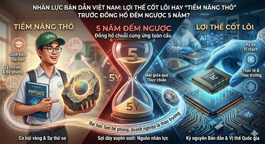 Nhân lực bán dẫn Việt Nam có đủ khả năng tạo lợi thế trong cuộc đua AI? 