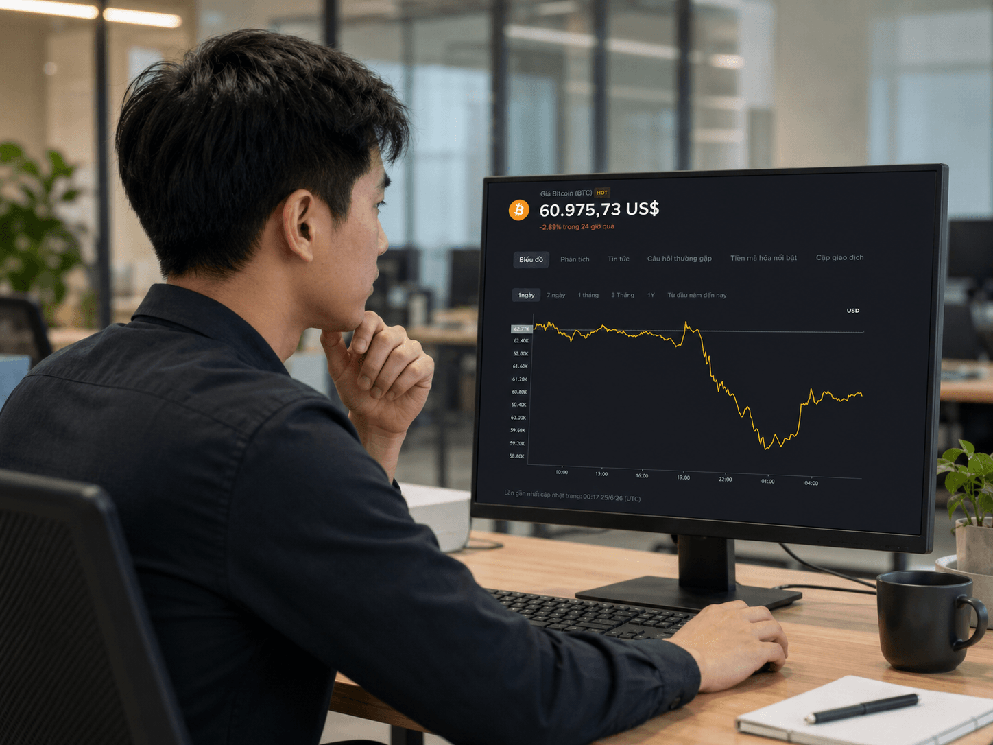 Giá Bitcoin hôm nay 25/6: Thủng 60.000 USD, cú hồi 70.000 USD còn khả thi? 