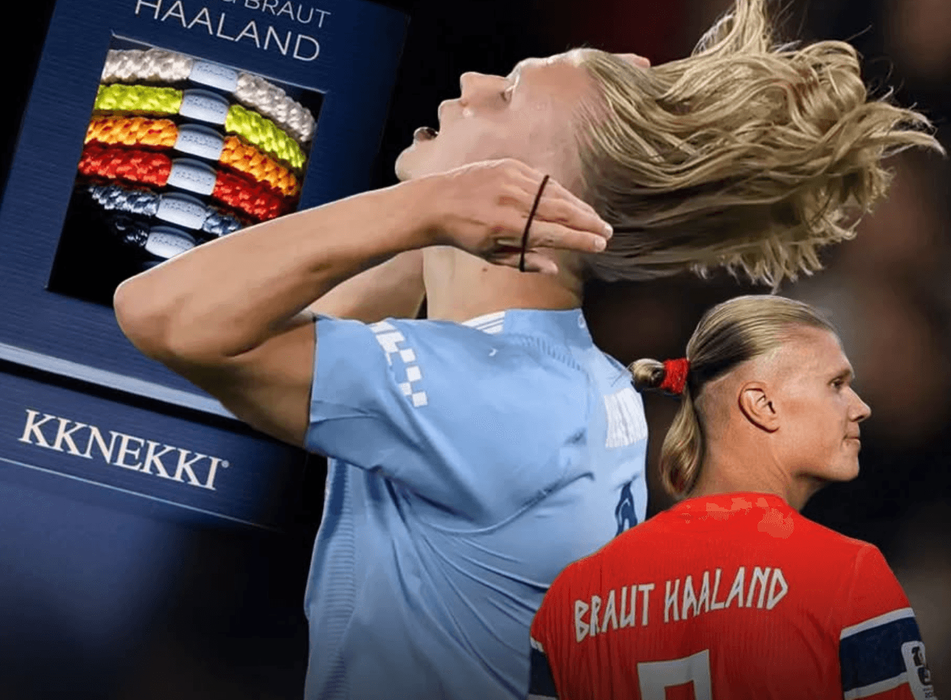 Dây buộc tóc của tiền đạo Na Uy Erling Haaland gây sốt ở World Cup 2026 