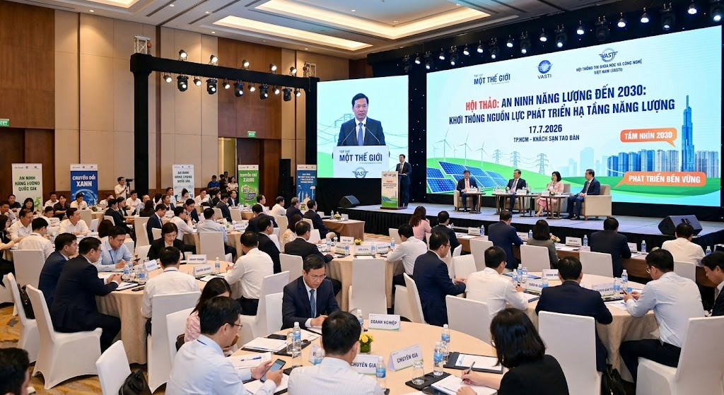 Hội thảo 'An ninh năng lượng đến 2030: Khơi thông nguồn lực phát triển hạ tầng năng lượng' sắp diễn ra tại TP.HCM 