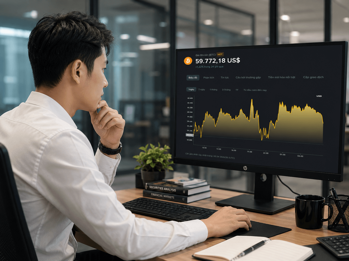 Giá Bitcoin hôm nay 30/6: Khó giữ mốc 60.000 USD, dòng tiền lớn chưa quay lại?