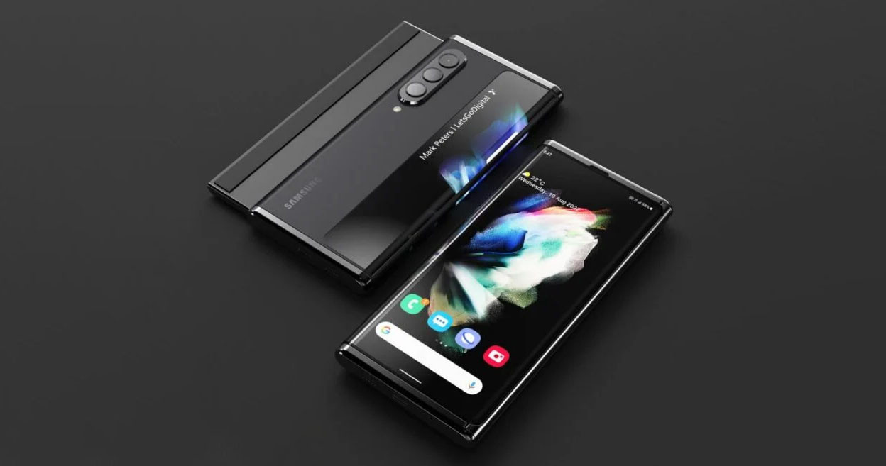 Samsung Galaxy Z Slide màn hìn cuộn có thể biến từ điện thoại thành máy tính bảng chỉ trong vài giây