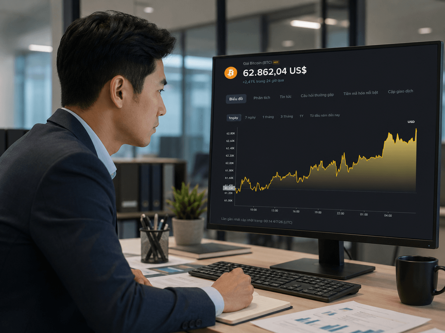 Giá Bitcoin hôm nay 4/7: Vượt 62.000 USD, phe mua đã thật sự trở lại? 