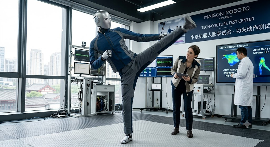 Thử nghiệm trang phục cho robot hình người bằng ... võ thuật kungfu 