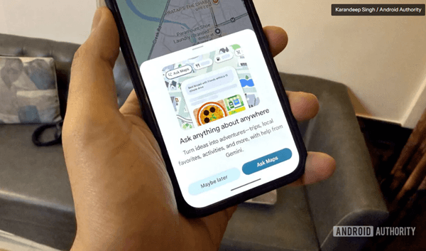 Tự động đặt đồ ăn sẽ là nâng cấp lớn của Google Maps. Ảnh: Android Authority