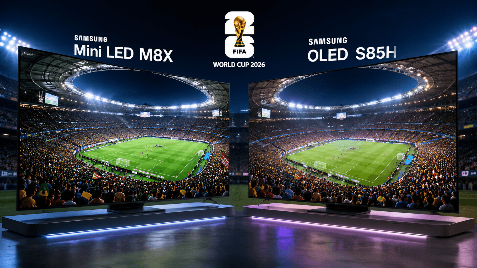 Nên chọn TV mini-LED hay OLED để xem World Cup 2026? 
