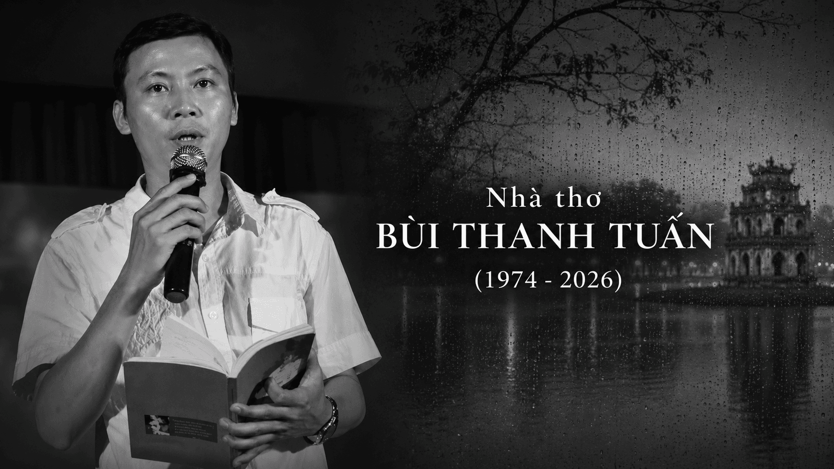 Nhà thơ Bùi Thanh Tuấn, tác giả ca từ ‘Hà Nội mùa vắng những cơn mưa’ qua đời 