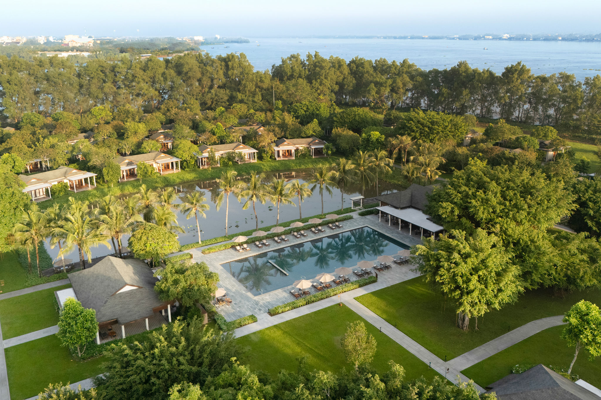Legacy Mekong_Surrounding Pool & Palm Tree