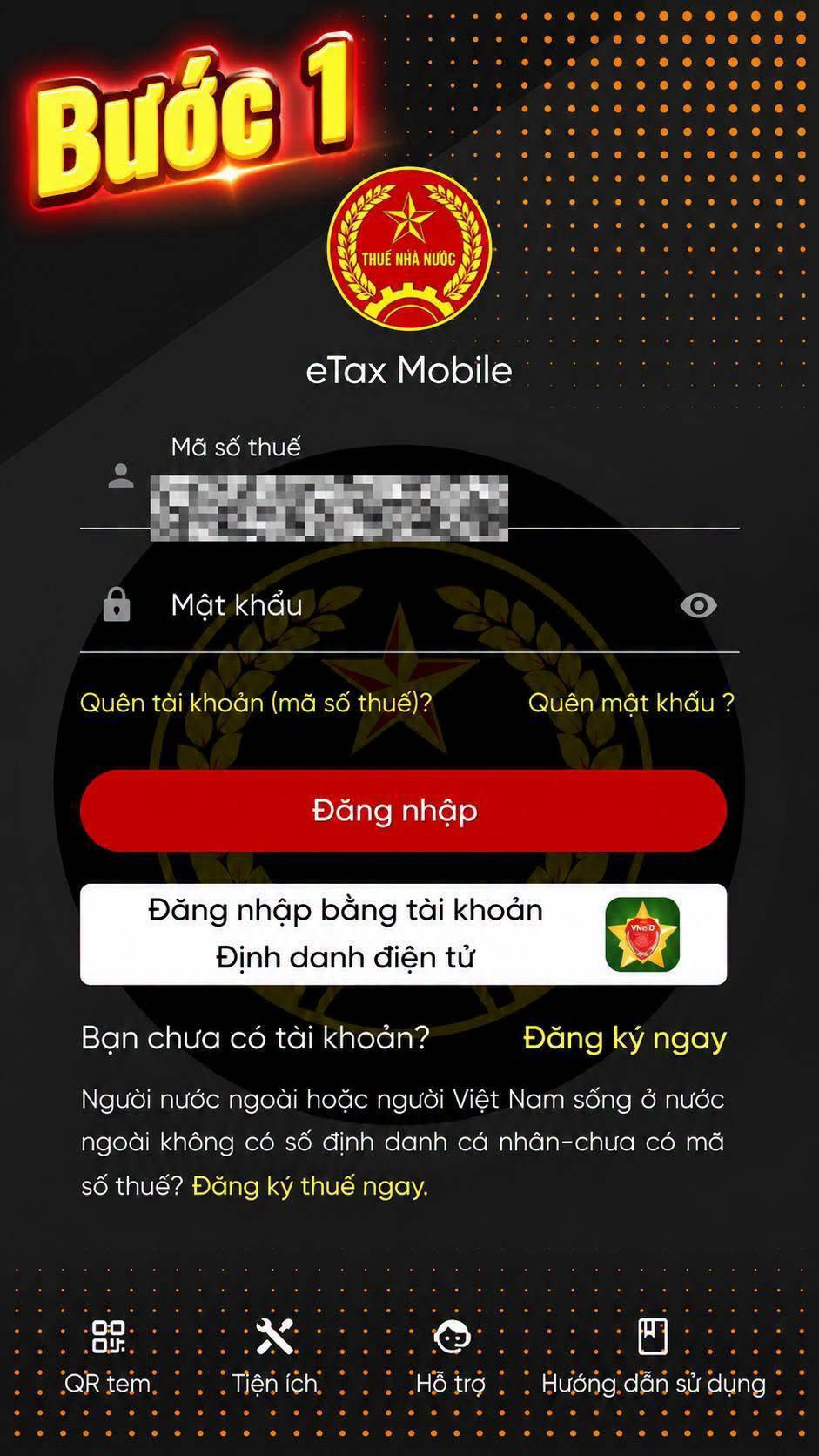 Cách kê khai thuế quý II/2026 trên eTax Mobile