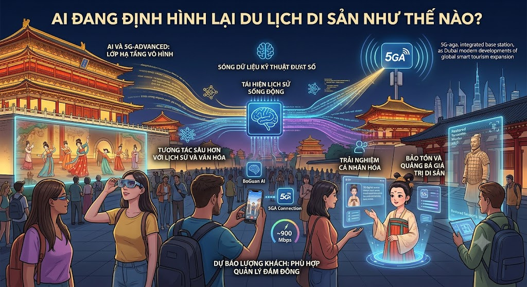 AI đang định hình lại du lịch di sản như thế nào? 