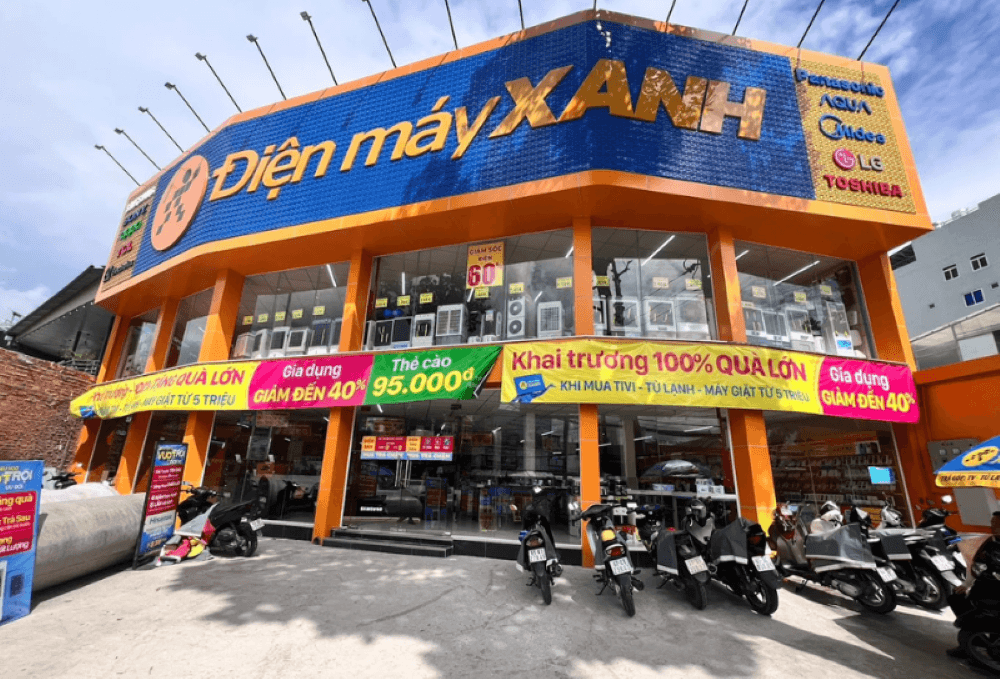 điện máy xanh DMX thế giới di động MWG-