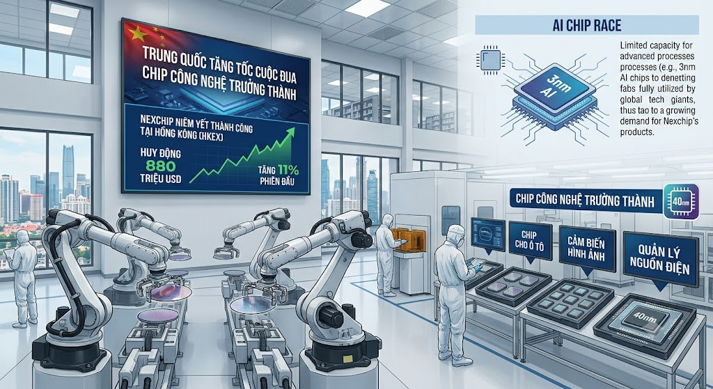 Chip công nghệ trưởng thành