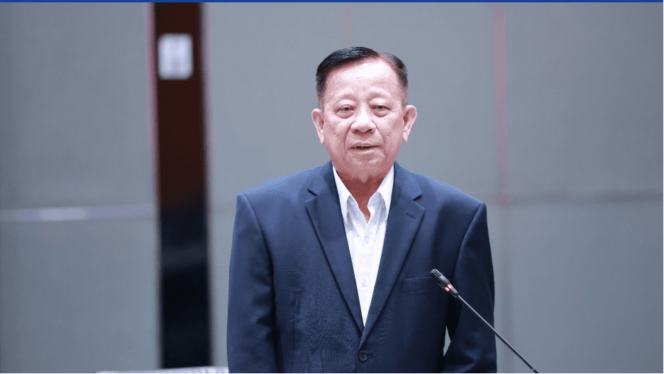 Ông Nguyễn Văn Hùng – Chủ tịch HĐQT Becamex Group phát biểu tại buổi lễ.