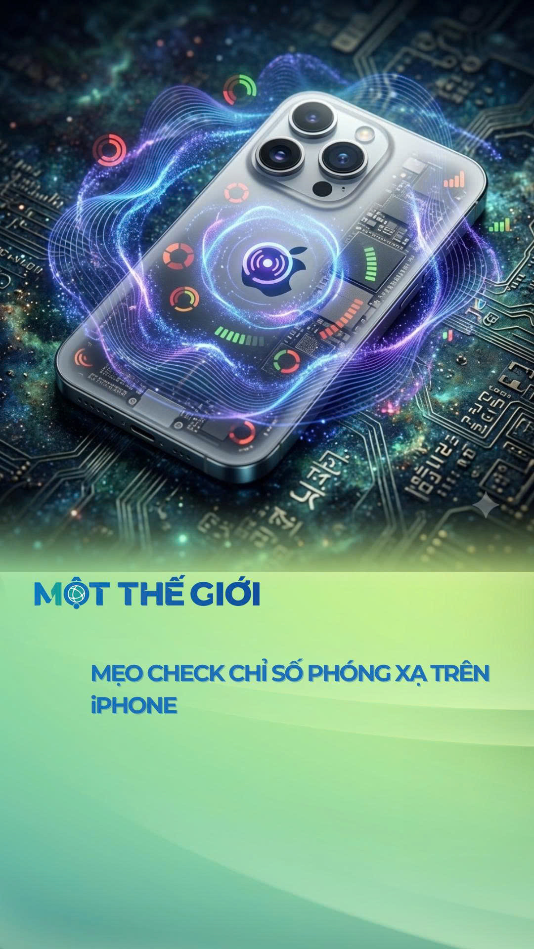 Mẹo check chỉ số bức xạ trên iPhone 