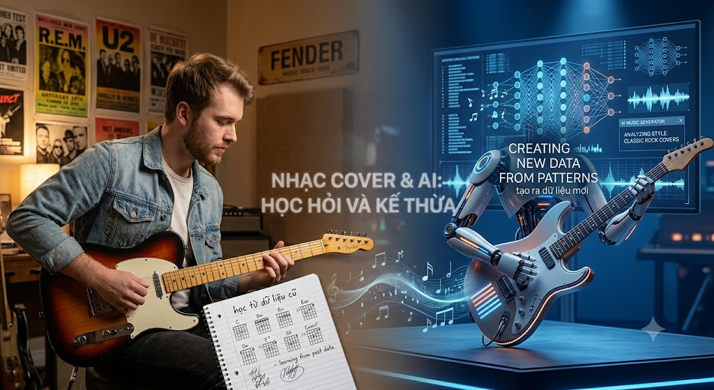 CEO Fender: Nhạc cover cũng chẳng khác gì ‘nhạc AI thời analog’ 