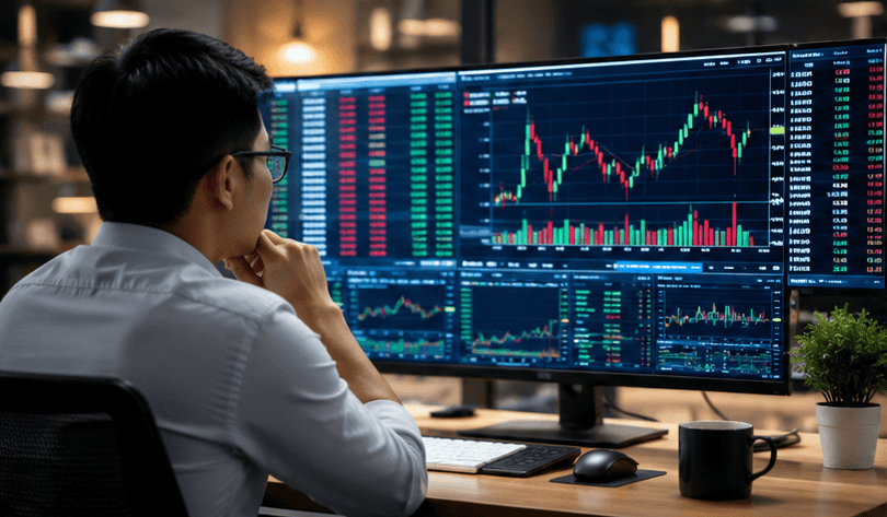 chứng khoán cổ phiếu lợi nhuận vn-index doanh nghiệp bán ròng dòng tiền-1