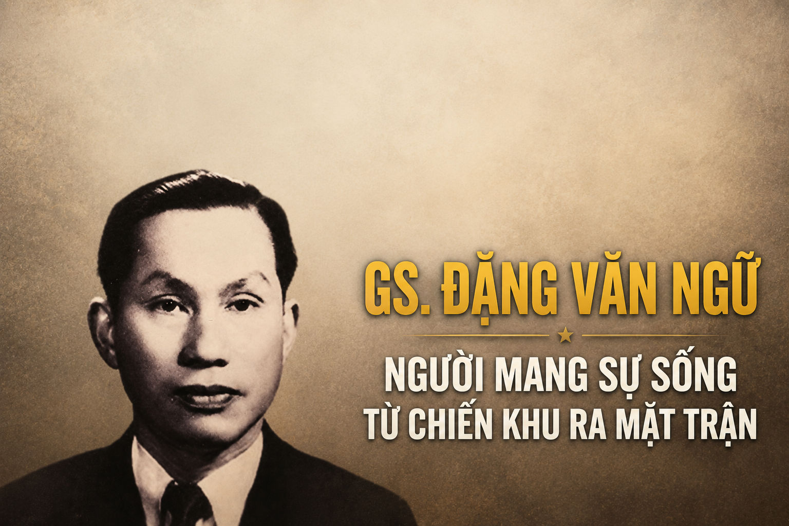 GS.đặng văn ngữ