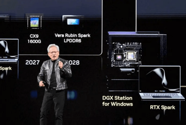 NVIDIA không giấu diếm tham vọng tái định nghĩa máy tính cá nhân. Ảnh: Bloomberg