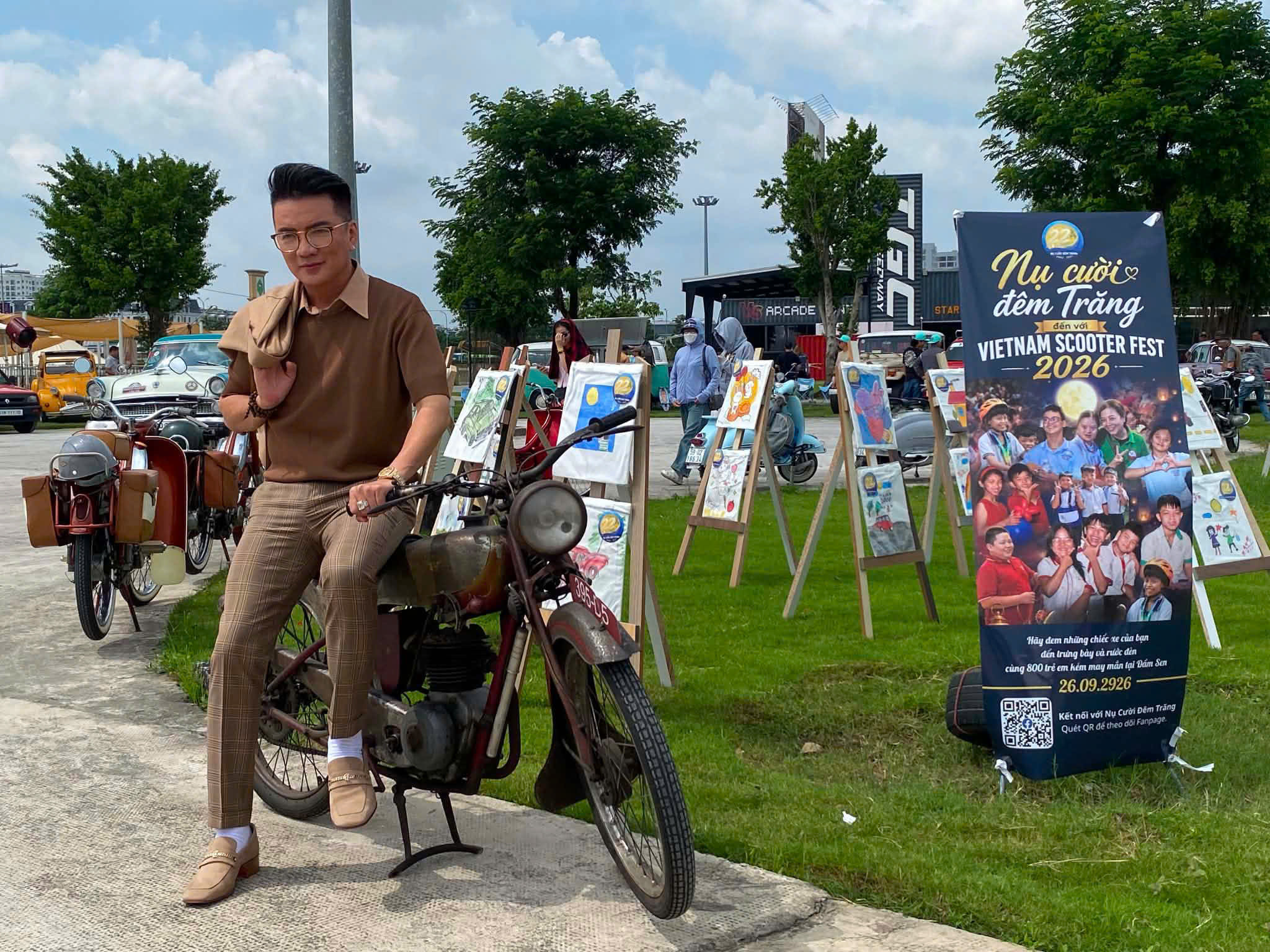 Vietnam Scooters Fest 2026: Khi thú chơi trở thành nét văn hóa của người yêu xe cổ tại TP.HCM 