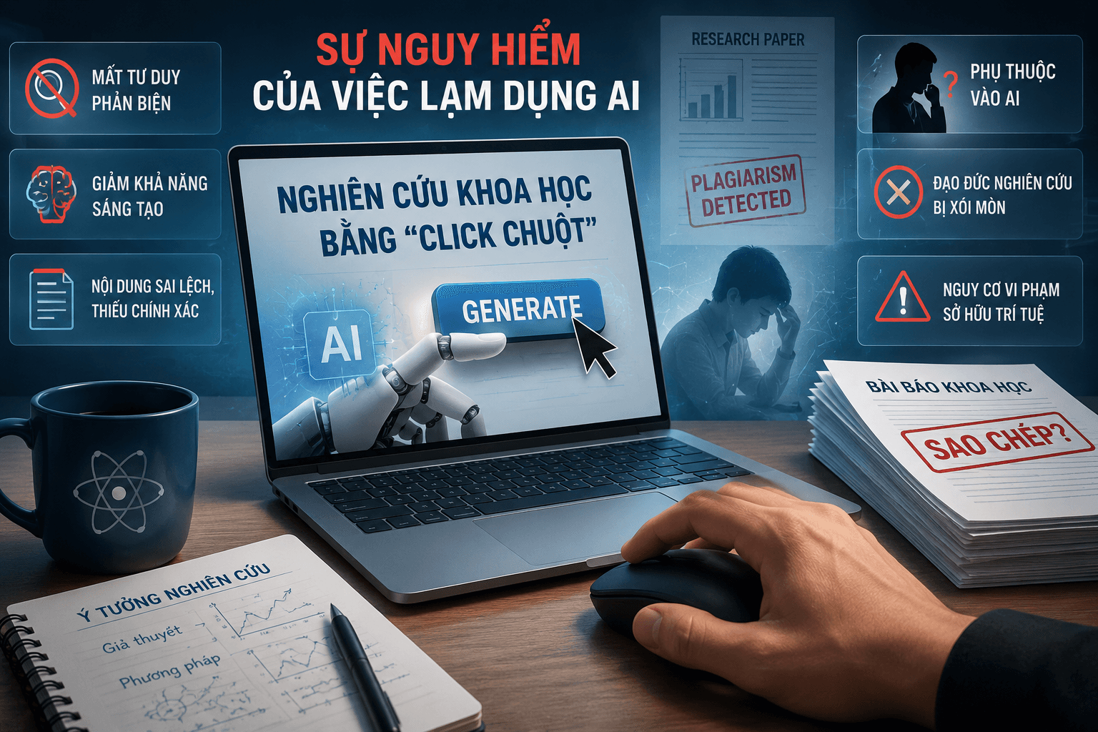 Sự nguy hiểm của việc lạm dụng AI-1