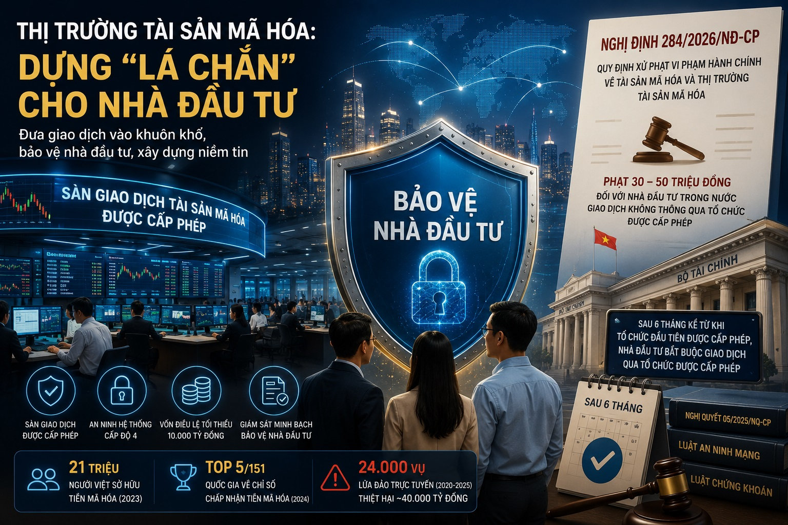 Nghị định 284/2026/NĐ-CP quan trọng với thị trường tài sản mã hóa như thế nào? 