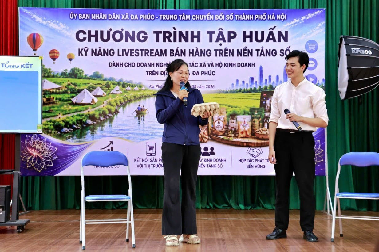 tổ chức lớp học livestream bán hàng trên mạng