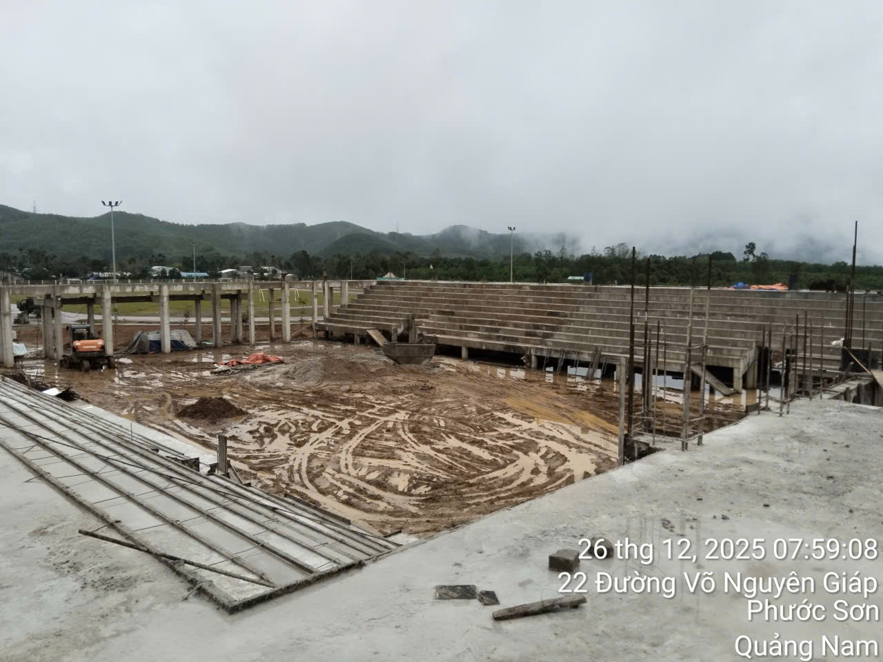 PVC-Bình Sơn đang xây dựng Khu Thể thao Phước Sơn - tỉnh Quảng Nam.