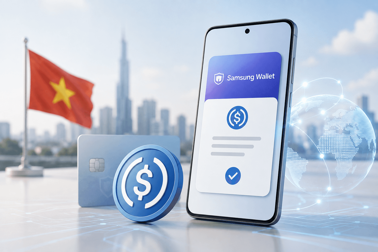tích hợp stablecoin