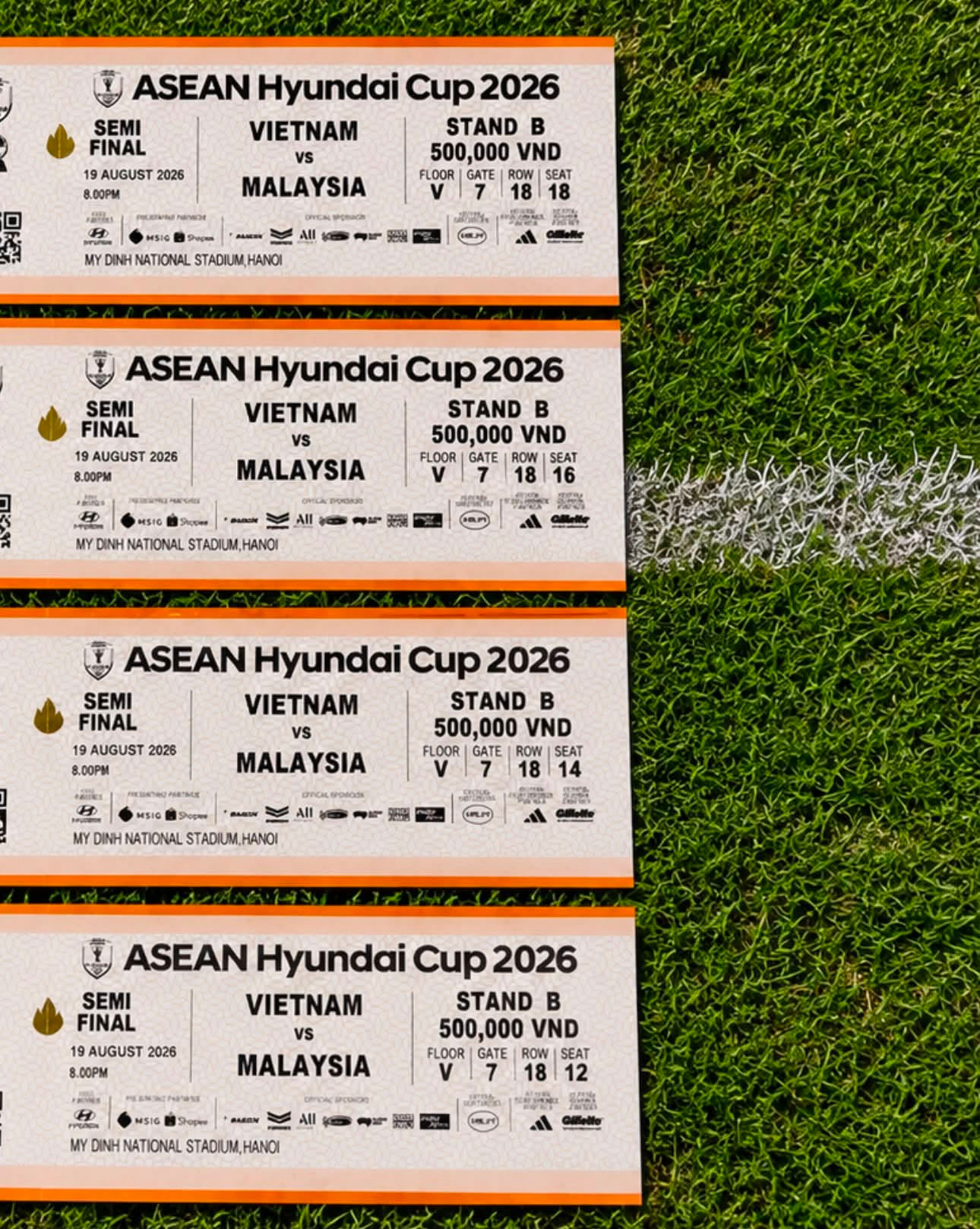 vé bán kết ASEAN Hyundai Cup 2026 Mỹ Đình