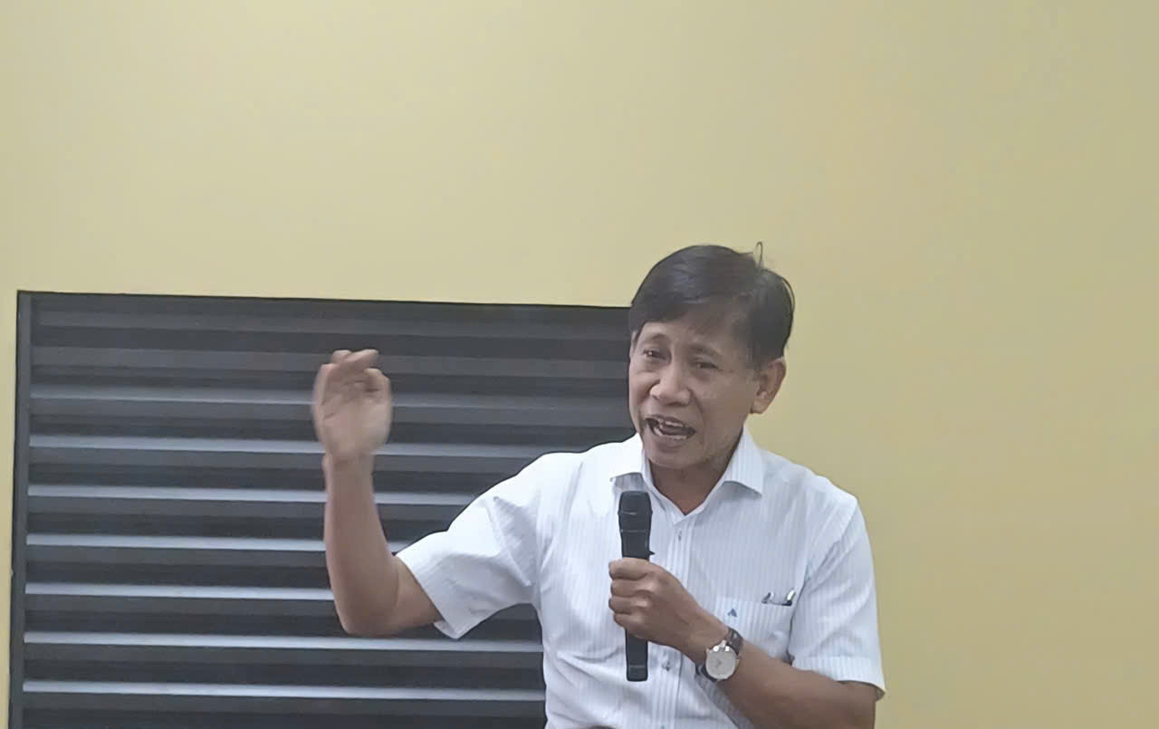 TS. Trần Thanh Tùng, Cán bộ Trung tâm Kiểm định và Khảo nghiệm thuốc bảo vệ thực vật. Ảnh: Văn Kim Khanh