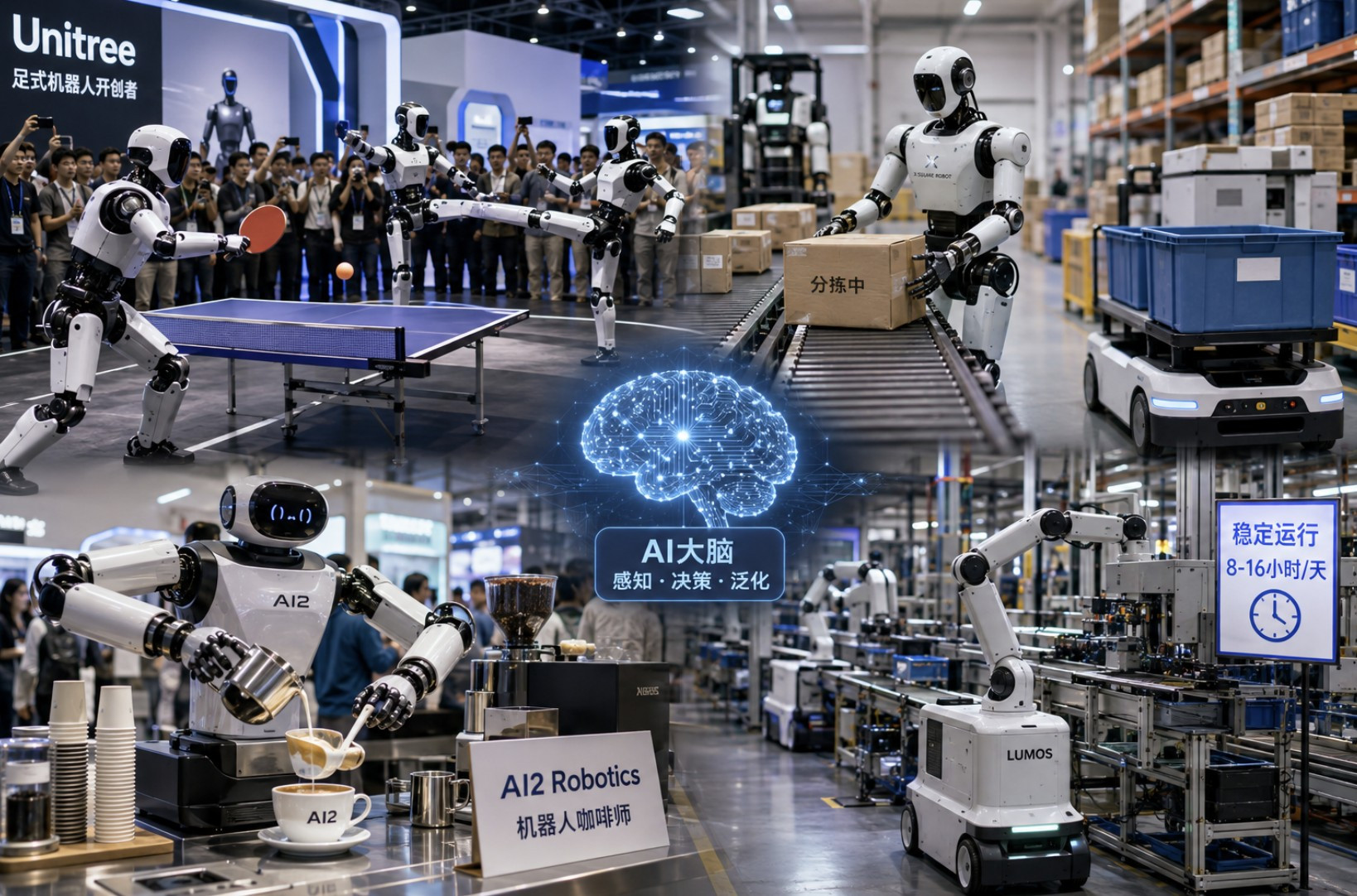 Robot hình người có phải tương lai khi Trung Quốc chuyển hướng sang thiết kế thực dụng? 