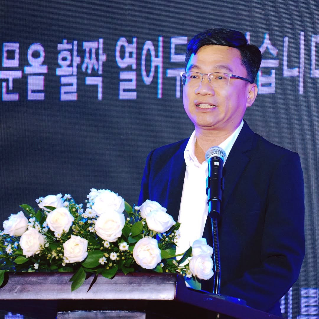 Ông Trần Trọng Tuyên, Phó giám đốc Sở Khoa học và Công nghệ TP.HCM, phát biểu khai mạc HCMC K-Brand Expo 2026. Ảnh: SIHUB cung cấp