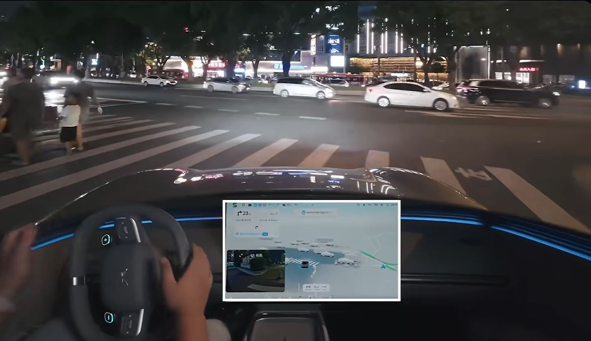 lái xe giữa đô thị