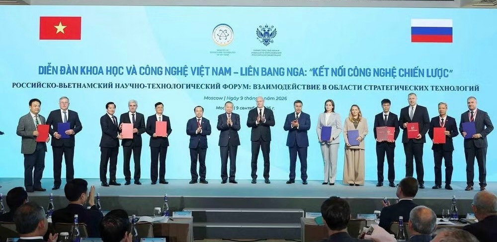 hợp tác khoa học công nghệ Việt Nam - Nga