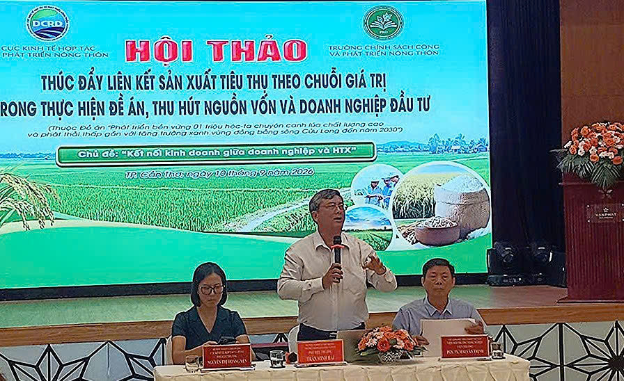Sản xuất nông nghiệp thông minh phải có hệ thống tiêu thụ thông minh 
