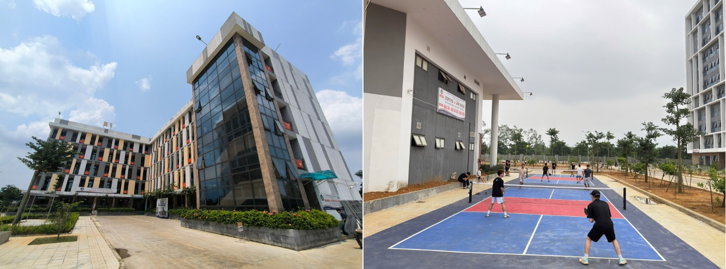Một ngày của sinh viên Đại học Quốc gia Hà Nội tại Hòa Lạc