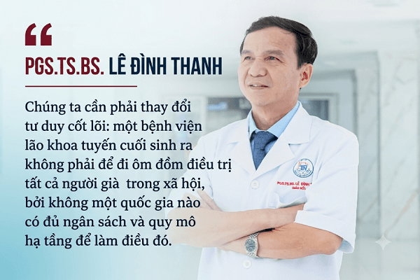 PGS.TS.BS Lê Đình Thanh – Giám đốc Bệnh viện Thống Nhất (TP.HCM). Ảnh: NVCC