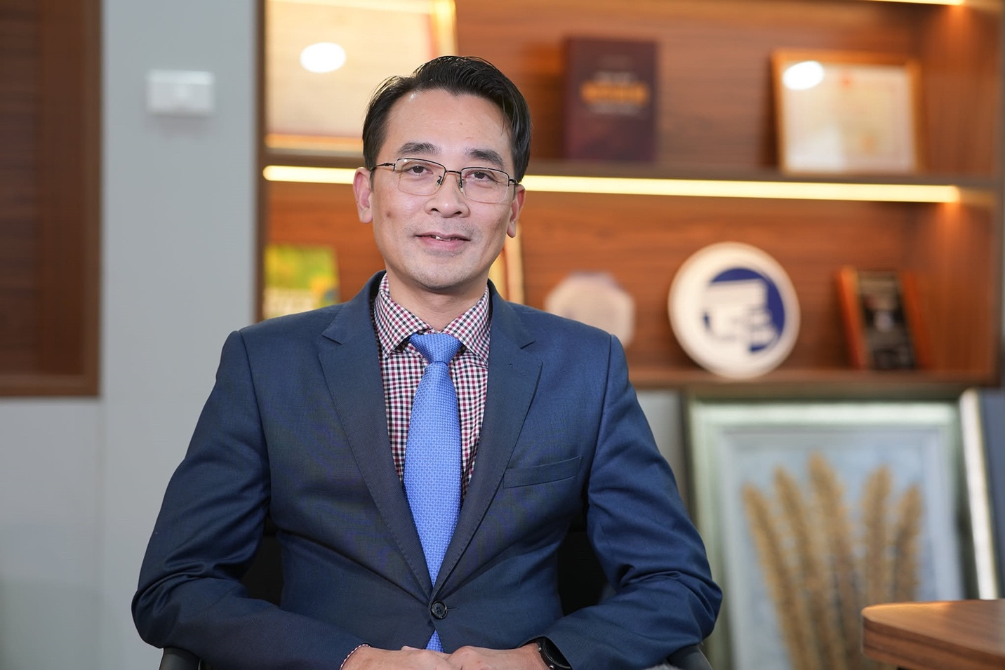 GS.TS Chử Đức Trình, Hiệu trưởng Trường Đại học Công nghệ, ĐHQGHN. Ảnh: Đại học Quốc gia Hà Nội.