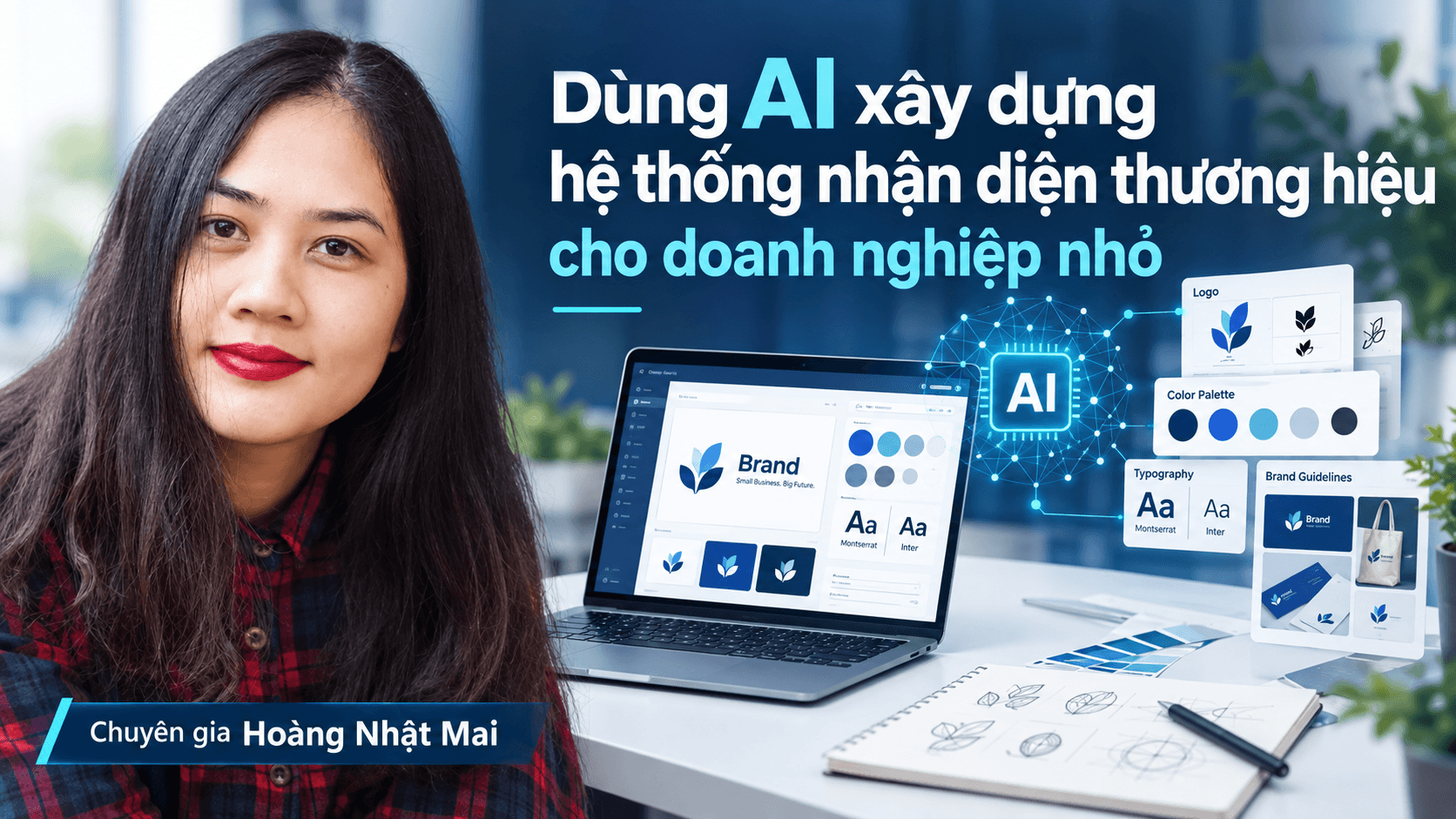 Dùng AI xây dựng hệ thống nhận diện thương hiệu cho doanh nghiệp nhỏ 