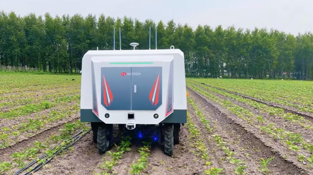 Robot AI dùng laser diệt cỏ dại trong vài mili giây 
