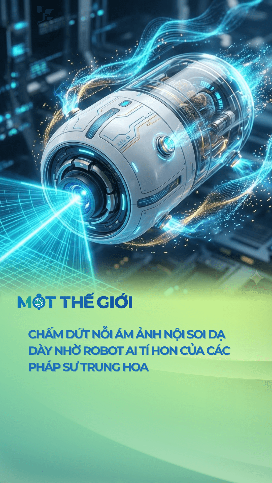 Robot dạng viên thuốc gắn camera thay thế phương pháp nội soi truyền thống 