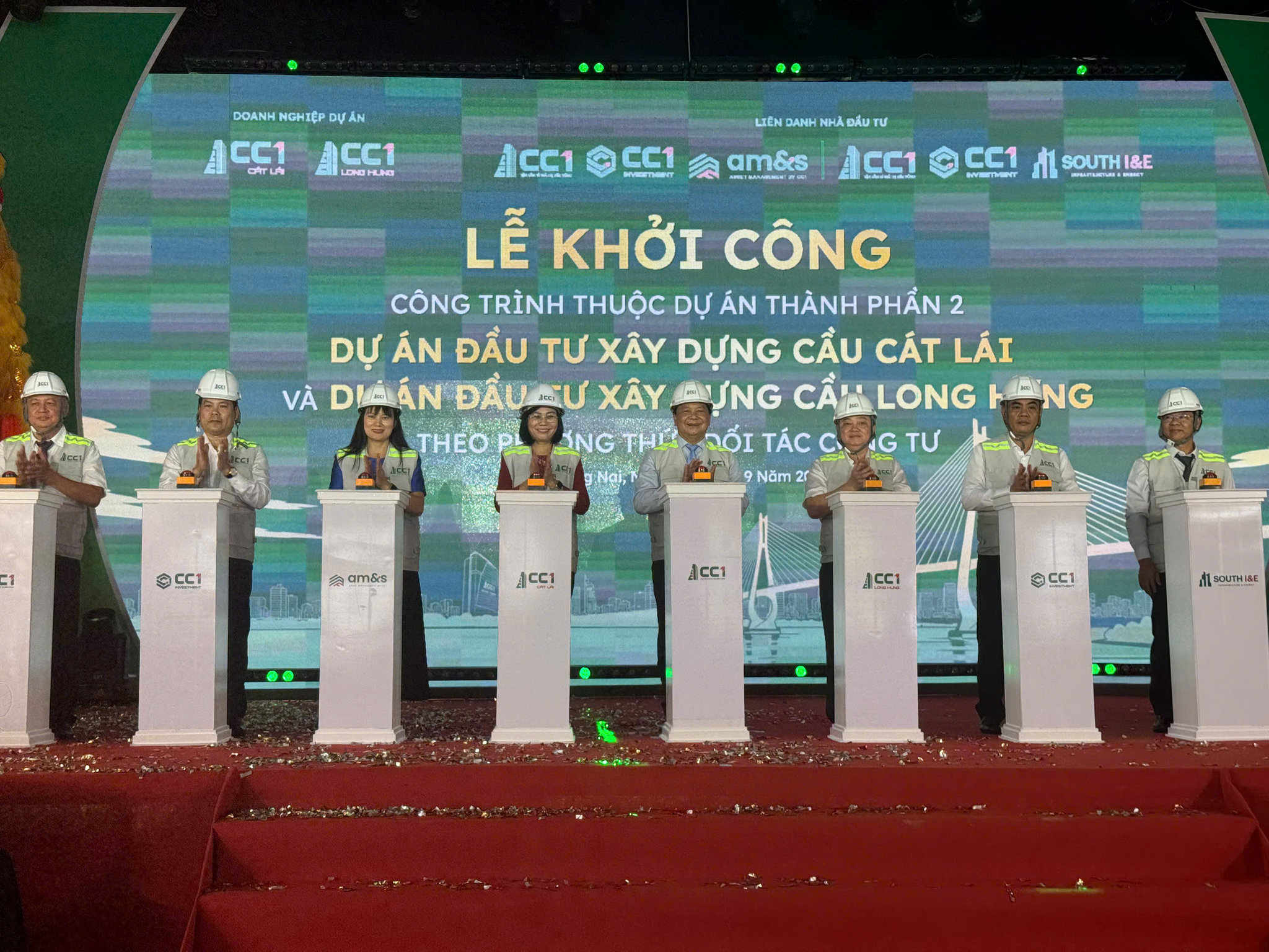 Đồng Nai khởi công cầu Long Hưng và Cát Lái 