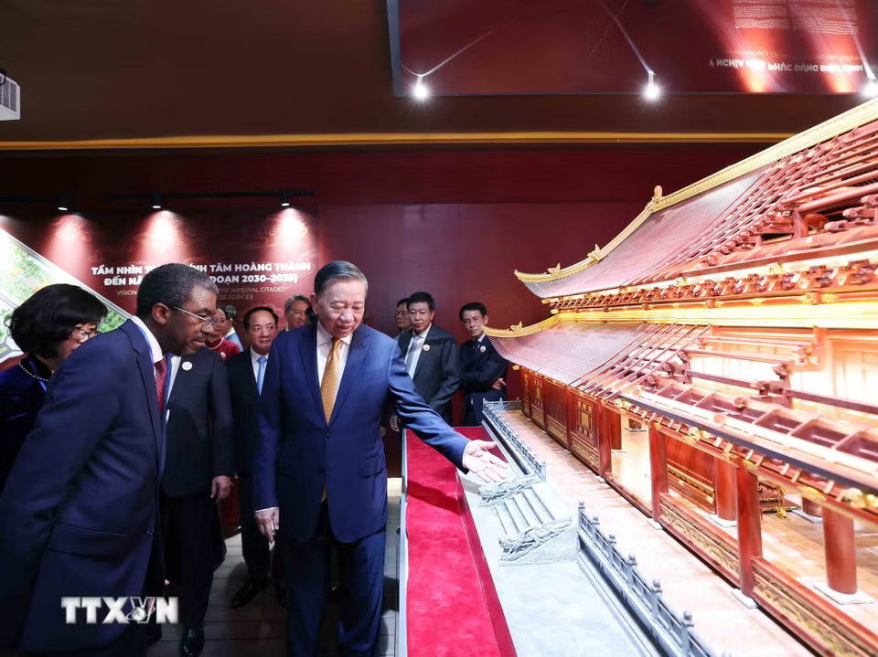Hà Nội khởi công phục dựng chính điện Kính Thiên 