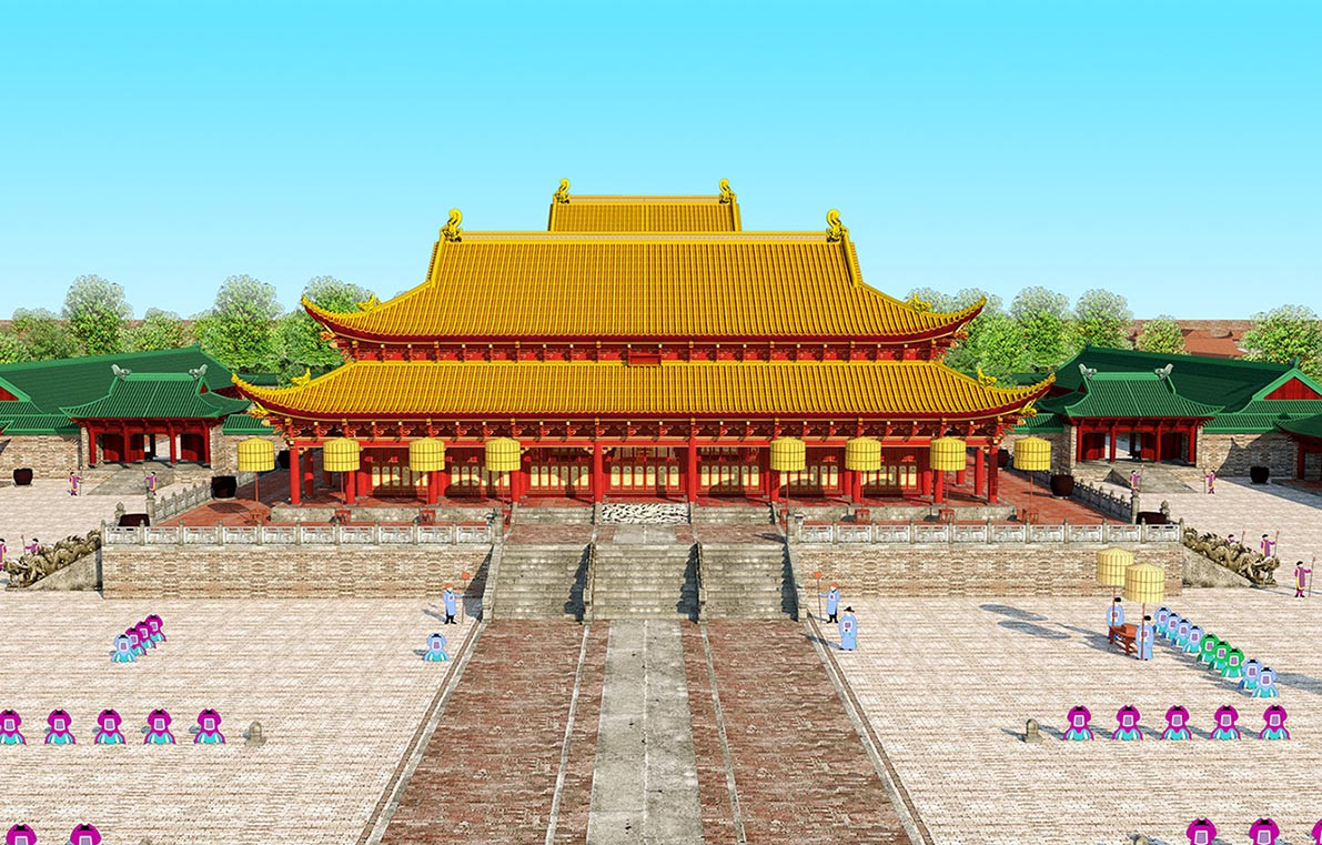 Điện Kính Thiên 3D