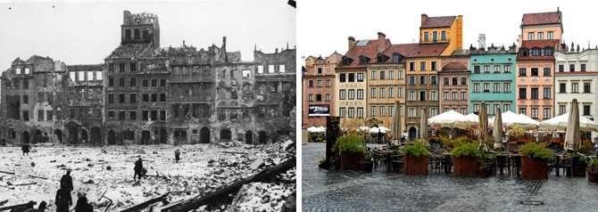 Warsaw trước và sau