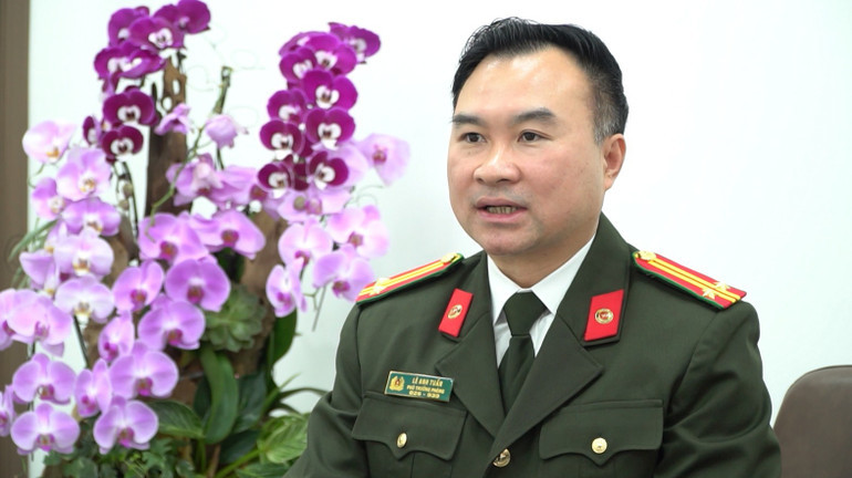 Trung tá Lê Anh Tuấn - trẻ em mắc bẫy nhiệm vụ ảo